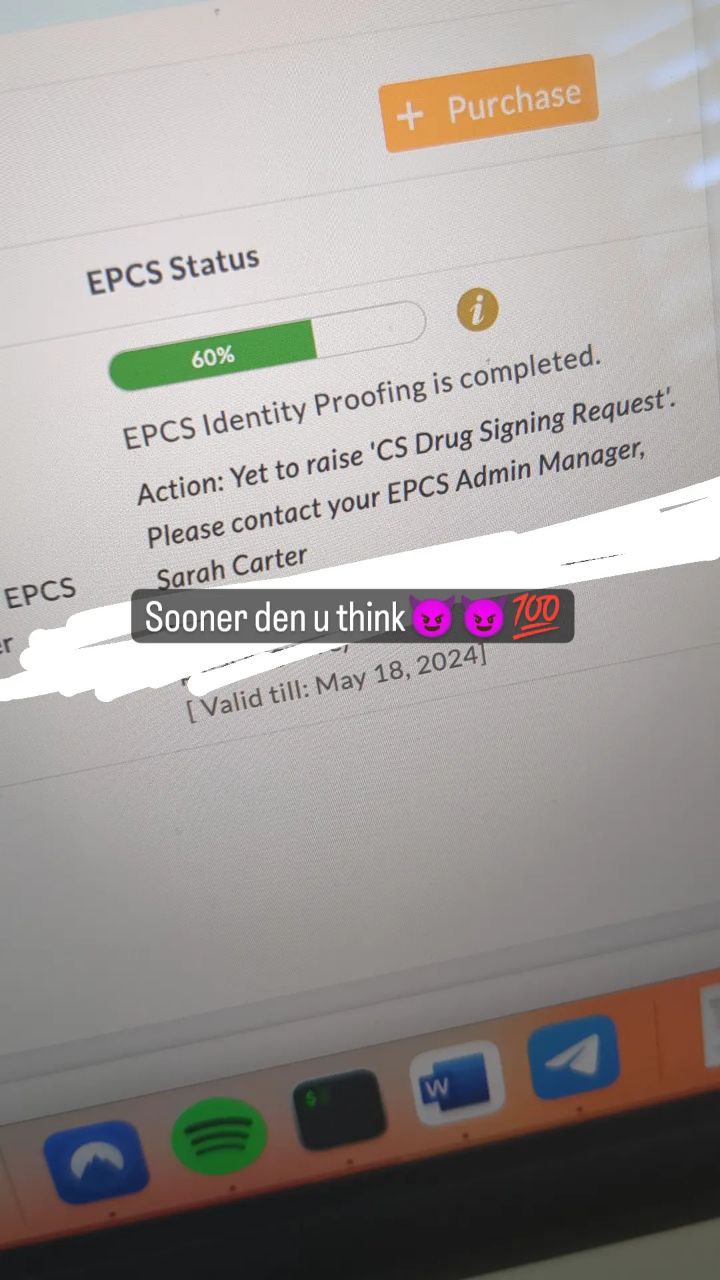 Marketplace for EPCS Accounts